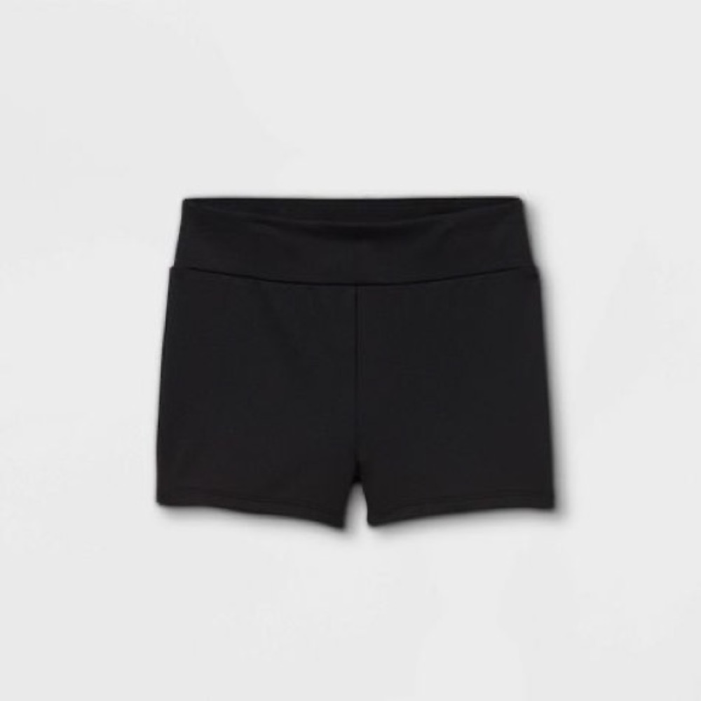 Girls' Gymnastics Shorts - Cat & Jack- Black - XS(4-5)